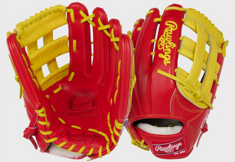 Rawlings Pro Preferred 12.75-Inch Outfield Glove, Right Hand Throw