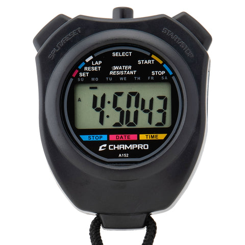 WATER RESISTANT STOP WATCH – 27 Baseball - Main Image