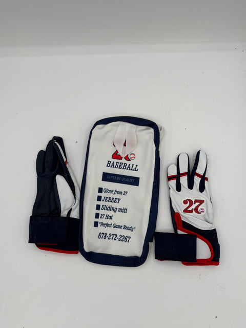 27 Baseball Batting Gloves Long Cuff