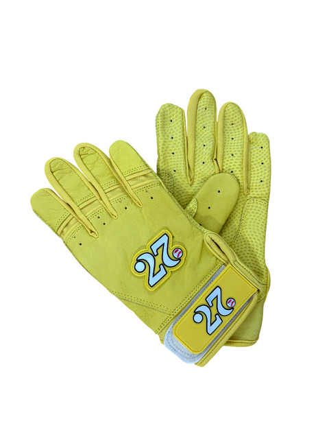 27 Baseball Batting Gloves (Short Cuff)