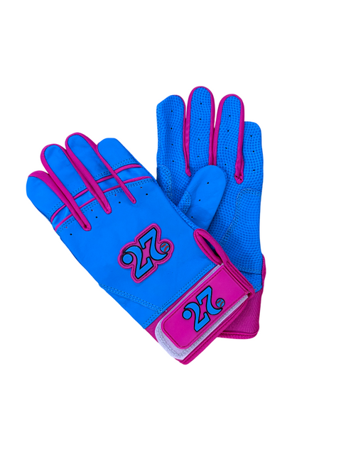 27 Baseball Batting Gloves (Short Cuff)