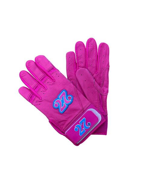 27 Baseball Batting Gloves (Short Cuff)