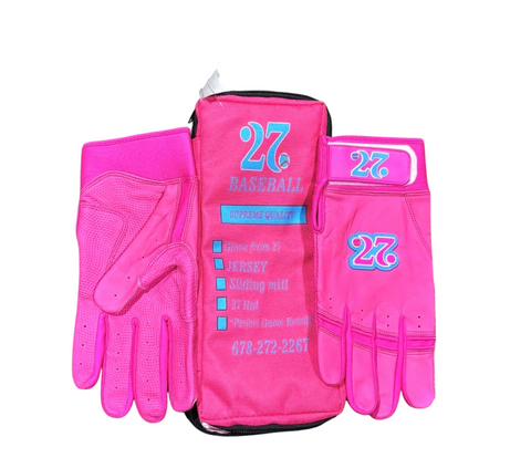 27 Baseball Batting Gloves (Short Cuff)