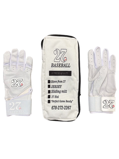 27 Baseball Batting Gloves (Long Cuff)