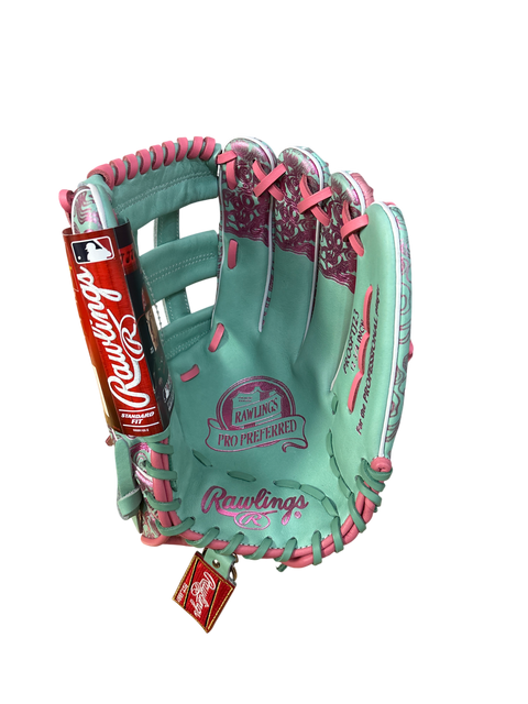 Rawlings Pro Preferred 12.75" Outfield Glove RHT - 12.75 inch, outfield glove, baseball, RHT product image 2