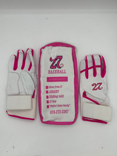 27 Baseball Batting Gloves Long Cuff