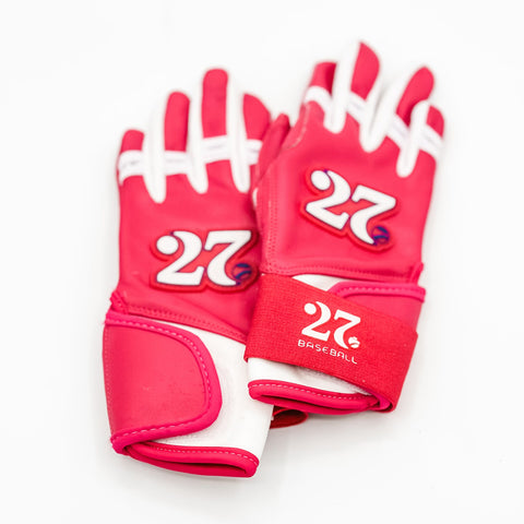 27 Baseball Batting Gloves (Long Cuff)