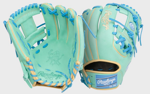 Heart of the Hide 11.75-Inch Mint Infield Glove, Right Hand Throw