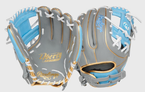 Liberty Advanced Color Series 11.75 in Infield Glove, Gray/Columbia Blue, RHT