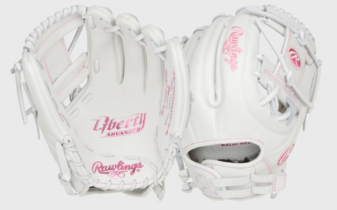 Liberty Advanced Color Series 11.75 in Infield Glove, White/Pink, RHT