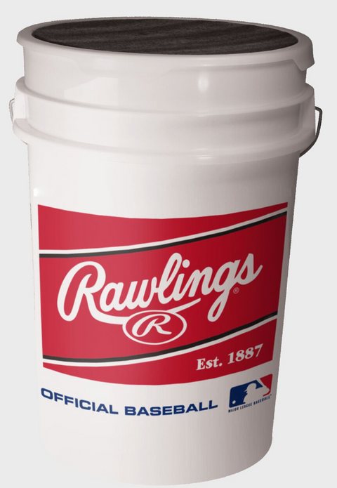 MLB BASEBALL 6-GALLON BUCKET (BUCKET ONLY)
