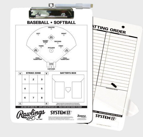 Coaches Baseball Clipboard