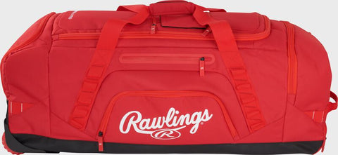 Yadi 2 Wheeled Equipment Bag (Scarlet)