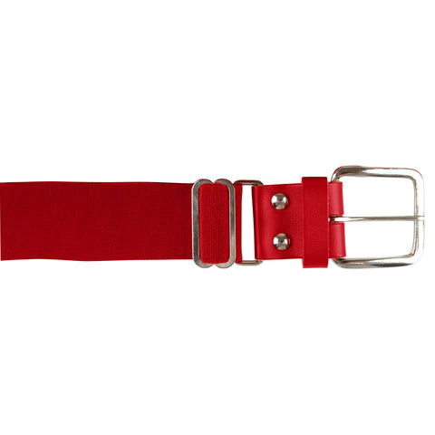 scarlet baseball belt