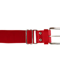 baseball belt scarlet